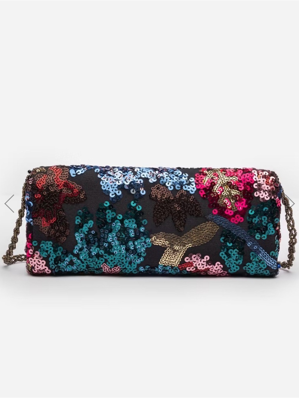 JOHNNY WAS Rosali Sequin Clutch Crossbody Evening Bag – NWT - Picture 3 of 6